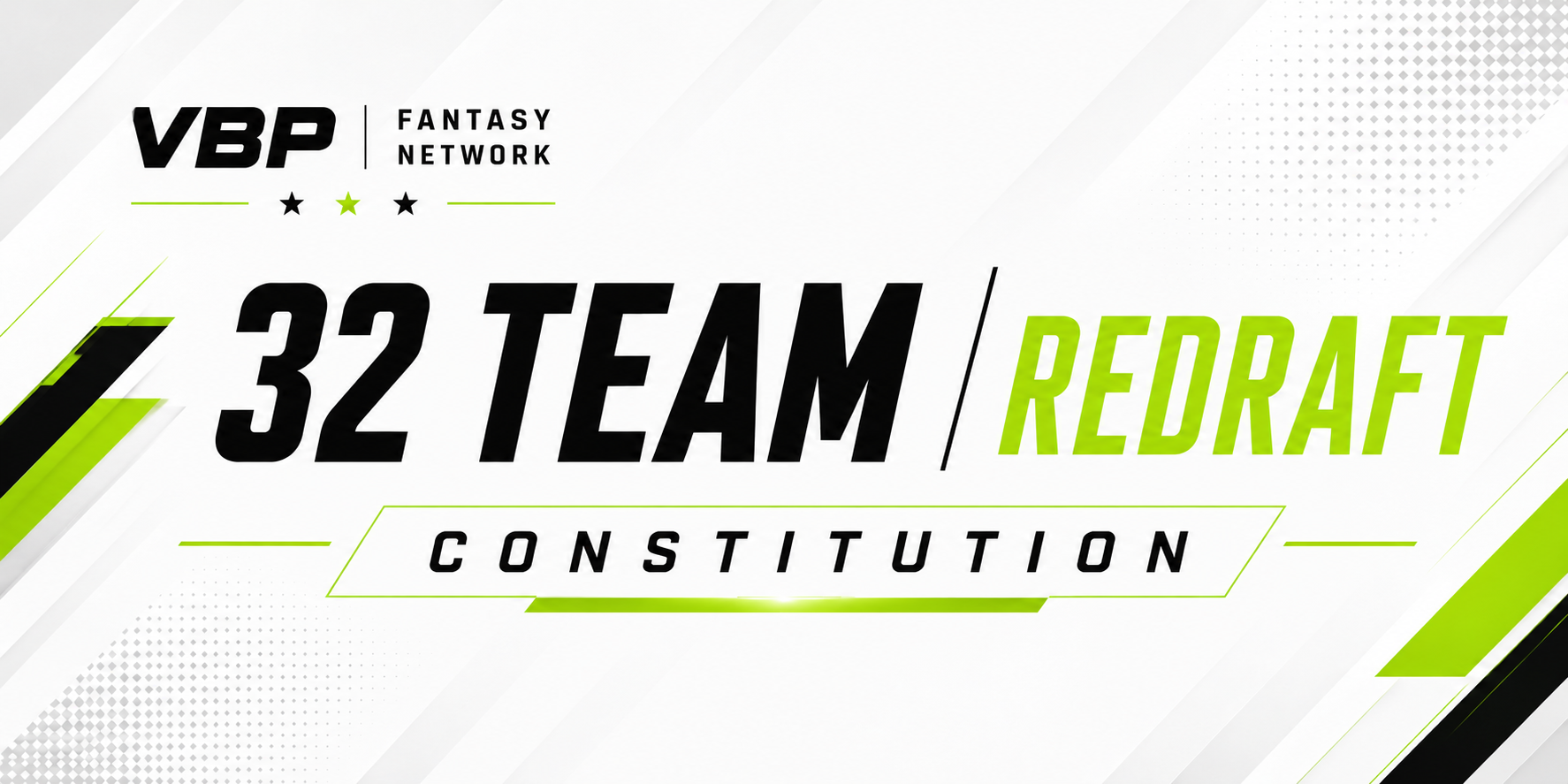 32-Team Redraft Constitution