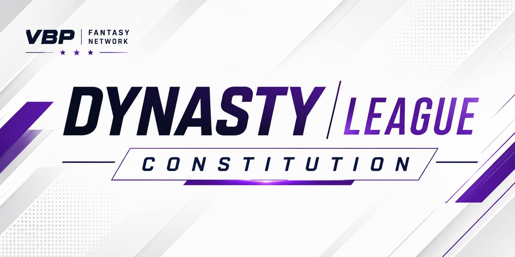 Dynasty League Constitution